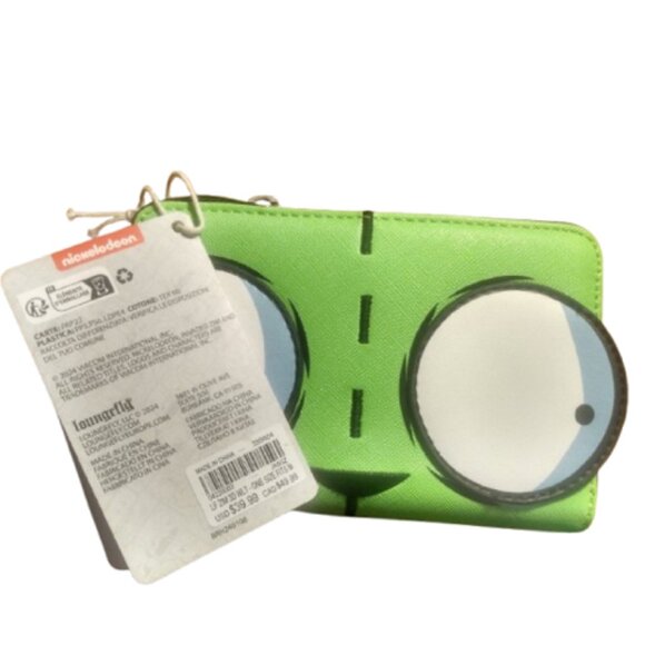 Loungefly Gir Pizza 3D Zip Wallet - Invader Zim - Picture 5 of 8